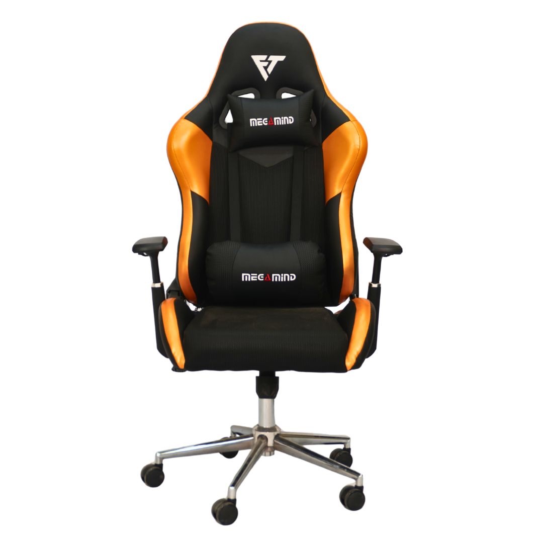 Gaming Chair Megamind with 4D Armrest (FT-G1)Glossy Blue - best office chair in bangladesh, executive chair for office, childs table and chair set, Gaming Chair, Digital Safety Locker, Bar Stool, leather boss chair, Restaurant Chair, Large Antique Wall Mirror -Furnitex Limited