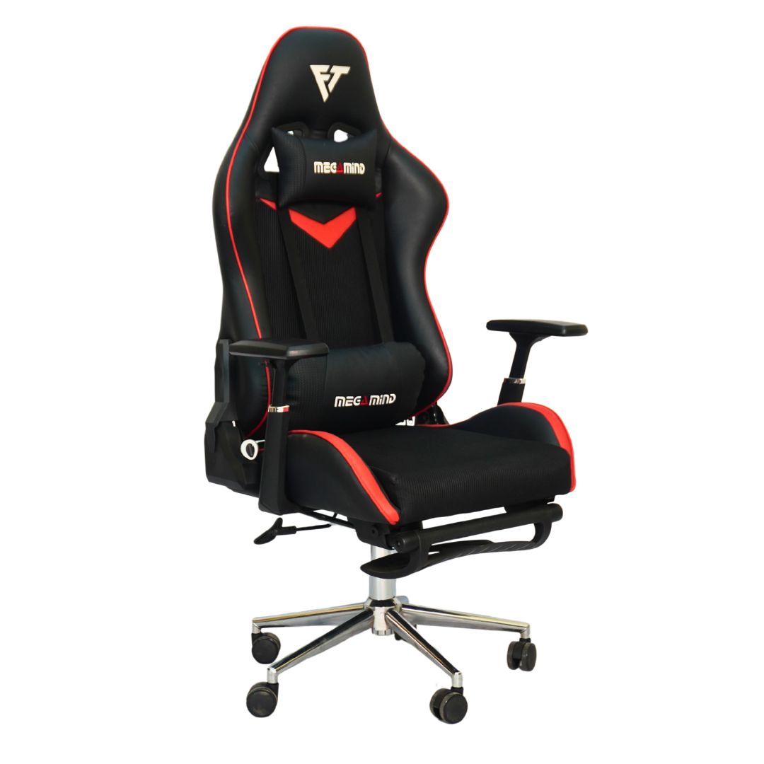 Gaming Chair Megamind with 4D Armrest (FT-G2 PRO ) Glossy Blue - best office chair in bangladesh, executive chair for office, childs table and chair set, Gaming Chair, Digital Safety Locker, Bar Stool, leather boss chair, Restaurant Chair, Large Antique Wall Mirror -Furnitex Limited