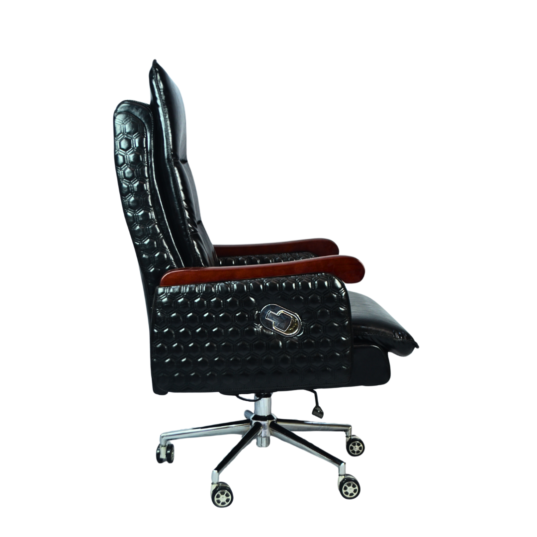 Comfortable Luxury Boss Chair (FT-HB102) Black Furnitex Limited