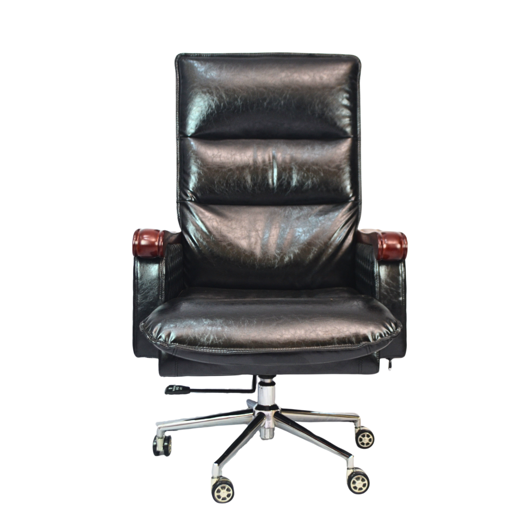 Comfortable Luxury Boss Chair (FT-HB102) Black Furnitex Limited