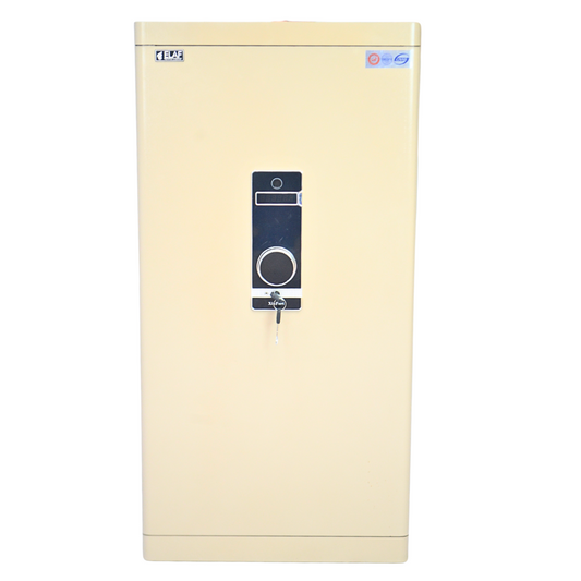 ELAF FINGERPRINT SAFETY LOCKER (FT-F1000) White - best office chair in bangladesh,  executive chair for office, childs table and chair set, Gaming Chair, Digital Safety Locker, Bar Stool, leather boss chair, Restaurant Chair, Large Antique Wall Mirror -Furnitex Limited