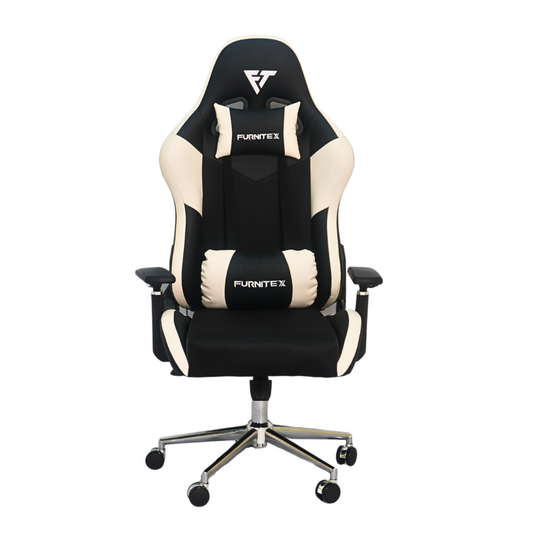 FURNITEX - Gaming Chair with 4D Armrest (FT-G1) White - best office chair in bangladesh, executive chair for office, childs table and chair set, Gaming Chair, Digital Safety Locker, Bar Stool, leather boss chair, Restaurant Chair, Large Antique Wall Mirror -Furnitex Limited