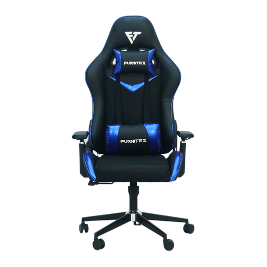 FURNITEX - Gaming Chair with 4D Armrest (FT-G2 ) Glossy Blue - best office chair in bangladesh, executive chair for office, childs table and chair set, Gaming Chair, Digital Safety Locker, Bar Stool, leather boss chair, Restaurant Chair, Large Antique Wall Mirror -Furnitex Limited
