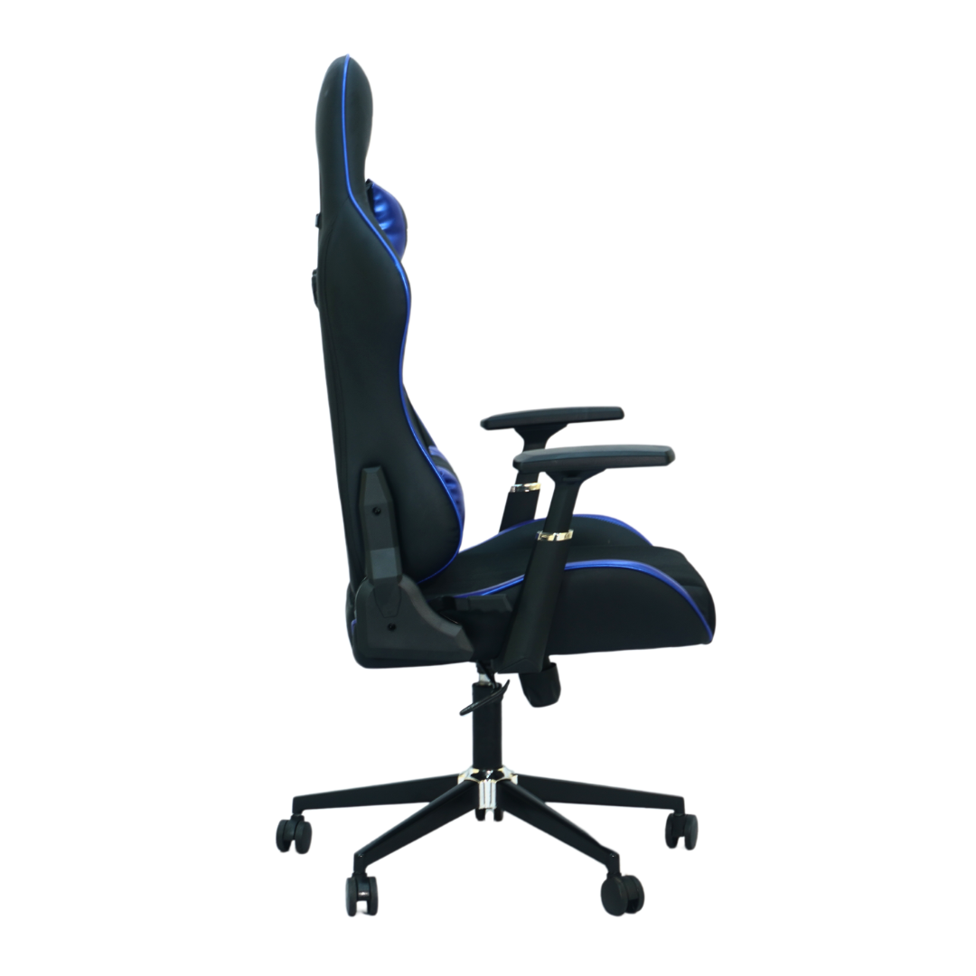FURNITEX - Gaming Chair with 4D Armrest (FT-G2 ) Glossy Blue - best office chair in bangladesh, executive chair for office, childs table and chair set, Gaming Chair, Digital Safety Locker, Bar Stool, leather boss chair, Restaurant Chair, Large Antique Wall Mirror -Furnitex Limited