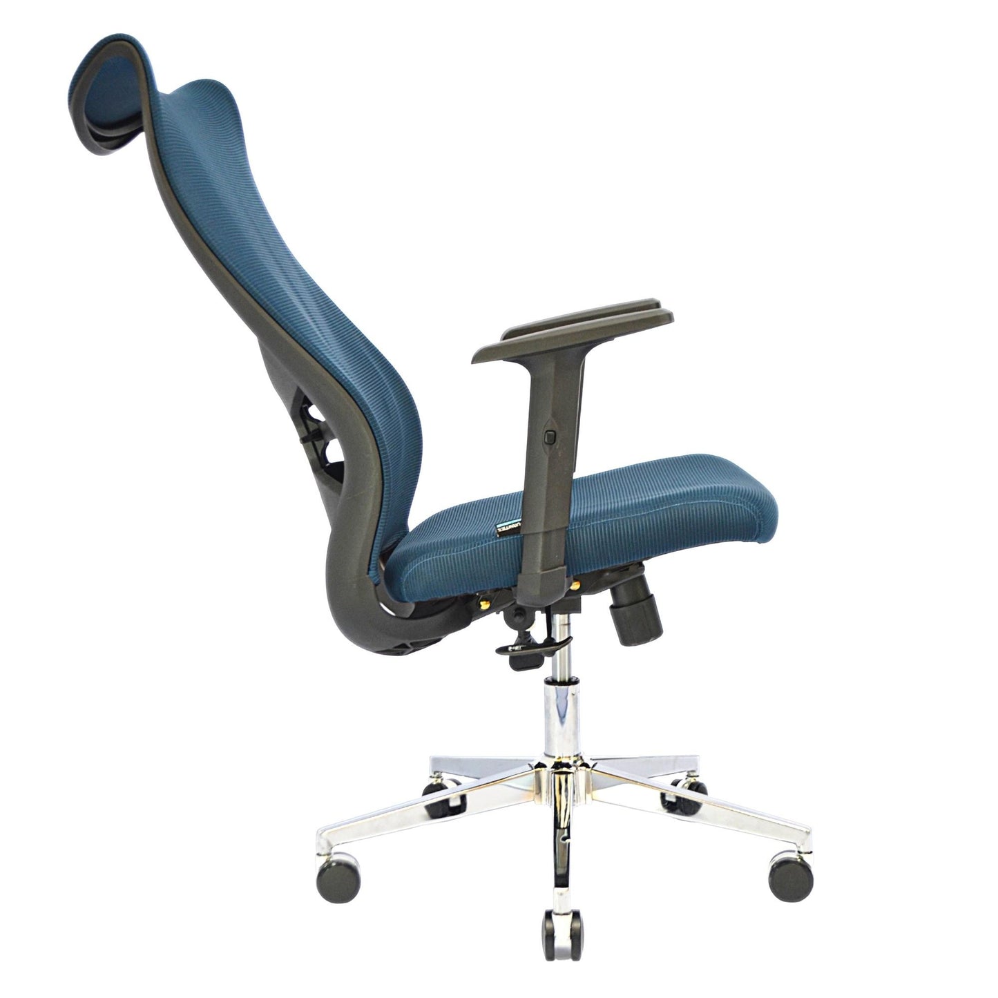 Executive Mesh Office Chair (FT-H987) Ocean Blue - best office chair in bangladesh, executive chair for office, childs table and chair set, Gaming Chair, Digital Safety Locker, Bar Stool, leather boss chair, Restaurant Chair, Large Antique Wall Mirror -Furnitex Limited