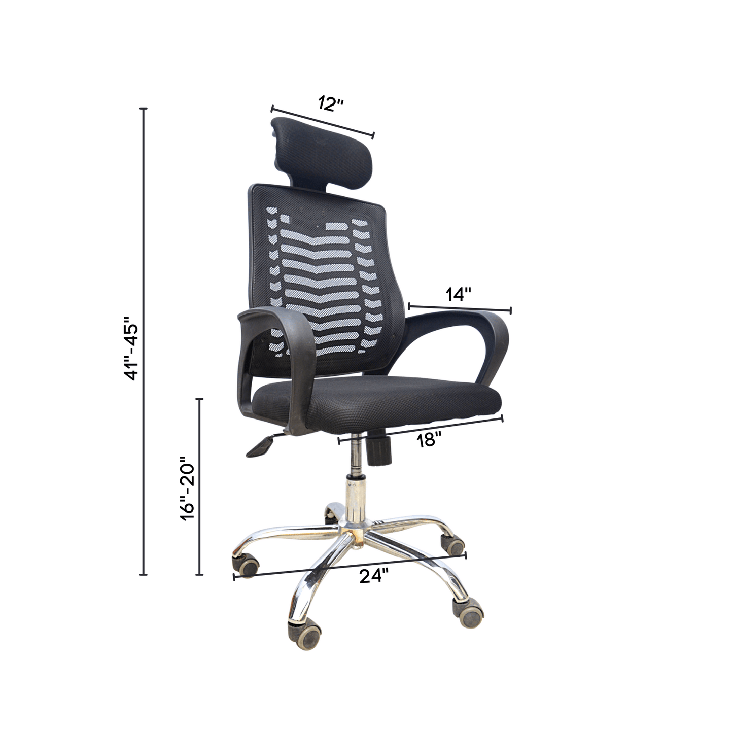 Hydraulic Chair (FT-H5003) - best office chair in bangladesh, executive chair for office, childs table and chair set, Gaming Chair, Digital Safety Locker, Bar Stool, leather boss chair, Restaurant Chair, Large Antique Wall Mirror -Furnitex Limited