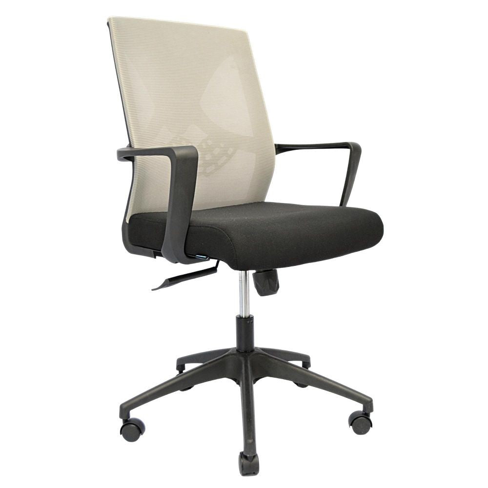 Hydraulic Chair (FT-H8047) Gray Black - best office chair in bangladesh, executive chair for office, childs table and chair set, Gaming Chair, Digital Safety Locker, Bar Stool, leather boss chair, Restaurant Chair, Large Antique Wall Mirror -Furnitex Limited