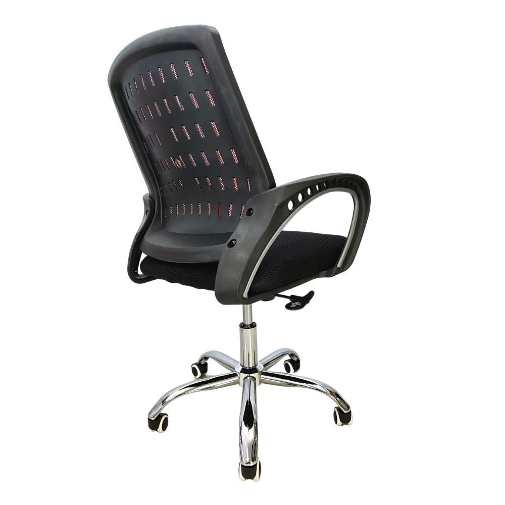 Office Chair Commercial Furniture Mesh (FT-H898) Red - best office chair in bangladesh, executive chair for office, childs table and chair set, Gaming Chair, Digital Safety Locker, Bar Stool, leather boss chair, Restaurant Chair, Large Antique Wall Mirror -Furnitex Limited