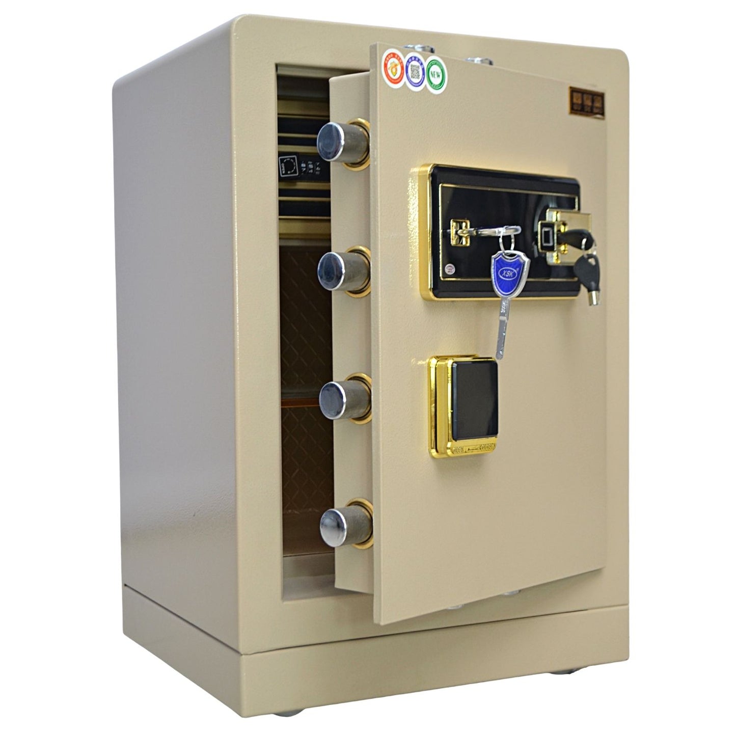 SAFETY LOCKER (FT-D53ZYB) Fingerprint - best office chair in bangladesh, executive chair for office, childs table and chair set, Gaming Chair, Digital Safety Locker, Bar Stool, leather boss chair, Restaurant Chair, Large Antique Wall Mirror -Furnitex Limited