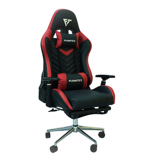 FURNITEX - Gaming Chair with 4D Armrest and Foot Rest (FT-G3 Pro ) Maroon