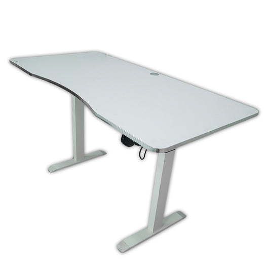 Electric Height-Adjustable Elevating Desk (FT-Y103) Big White