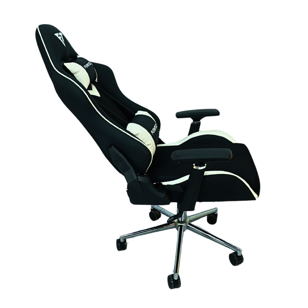 FURNITEX - Gaming Chair with 4D Armrest (FT-G2) White Mate