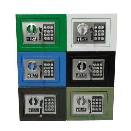 ELAF Small Safety Box with Electronic Keypad (FT-L17ET) Green - best office chair in bangladesh,  executive chair for office, childs table and chair set, Gaming Chair, Digital Safety Locker, Bar Stool, leather boss chair, Restaurant Chair, Large Antique Wall Mirror -Furnitex Limited