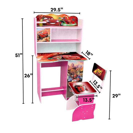 Adjustable Baby Reading Table And Chair With Storage Cabinet (FT-BRT001) - best office chair in bangladesh,  executive chair for office, childs table and chair set, Gaming Chair, Digital Safety Locker, Bar Stool, leather boss chair, Restaurant Chair, Large Antique Wall Mirror -Furnitex Limited