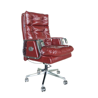 Comfortable Luxury Boss Chair (FT-HM09) Chocolate - best office chair in bangladesh,  executive chair for office, childs table and chair set, Gaming Chair, Digital Safety Locker, Bar Stool, leather boss chair, Restaurant Chair, Large Antique Wall Mirror -Furnitex Limited