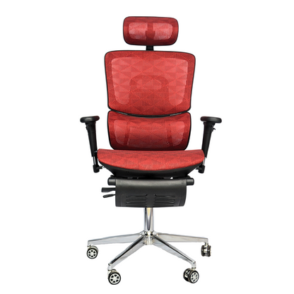 Complete Multifunction Chair (FT-B995) Red - best office chair in bangladesh,  executive chair for office, childs table and chair set, Gaming Chair, Digital Safety Locker, Bar Stool, leather boss chair, Restaurant Chair, Large Antique Wall Mirror -Furnitex Limited