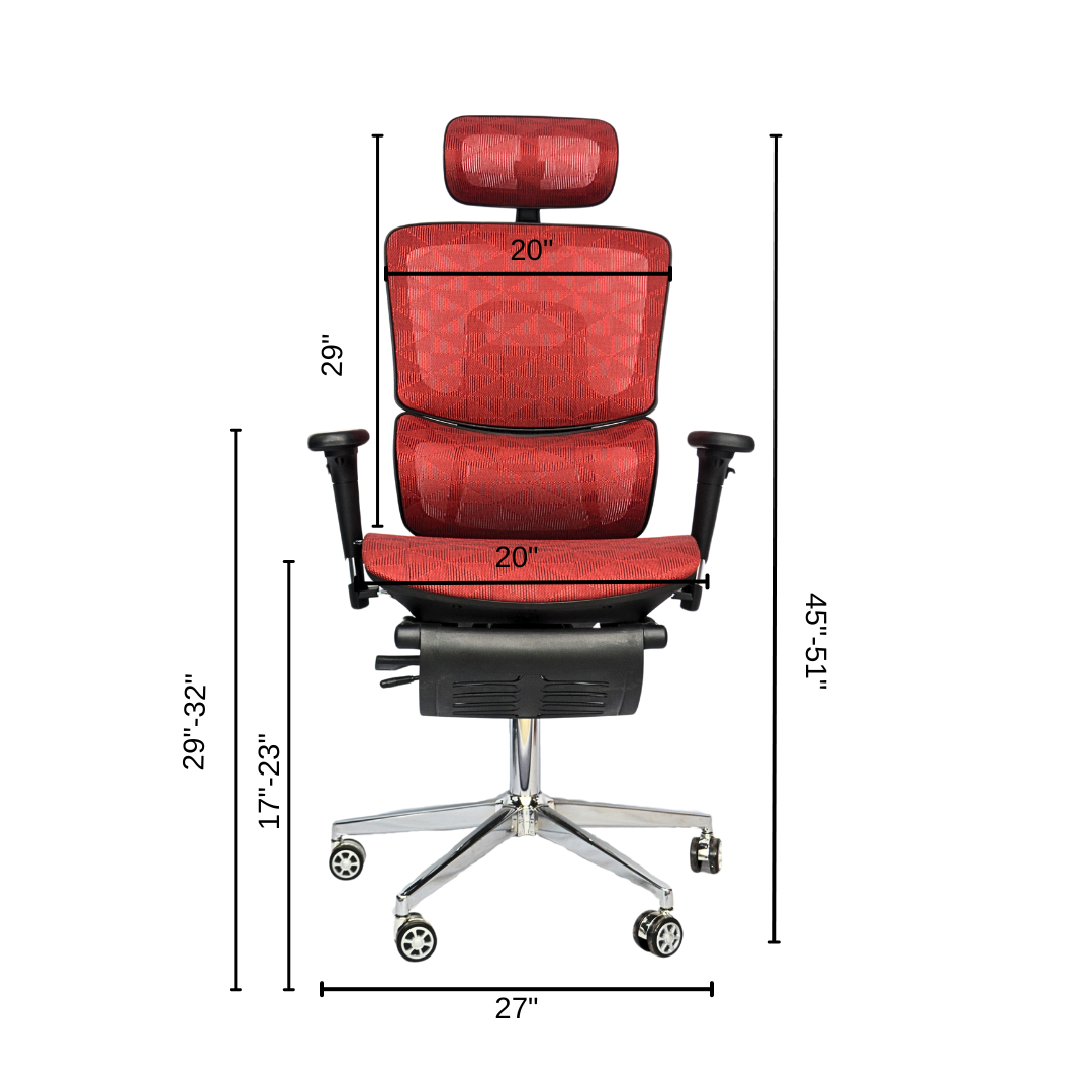 Complete Multifunction Chair (FT-B995) Red Furnitex Limited