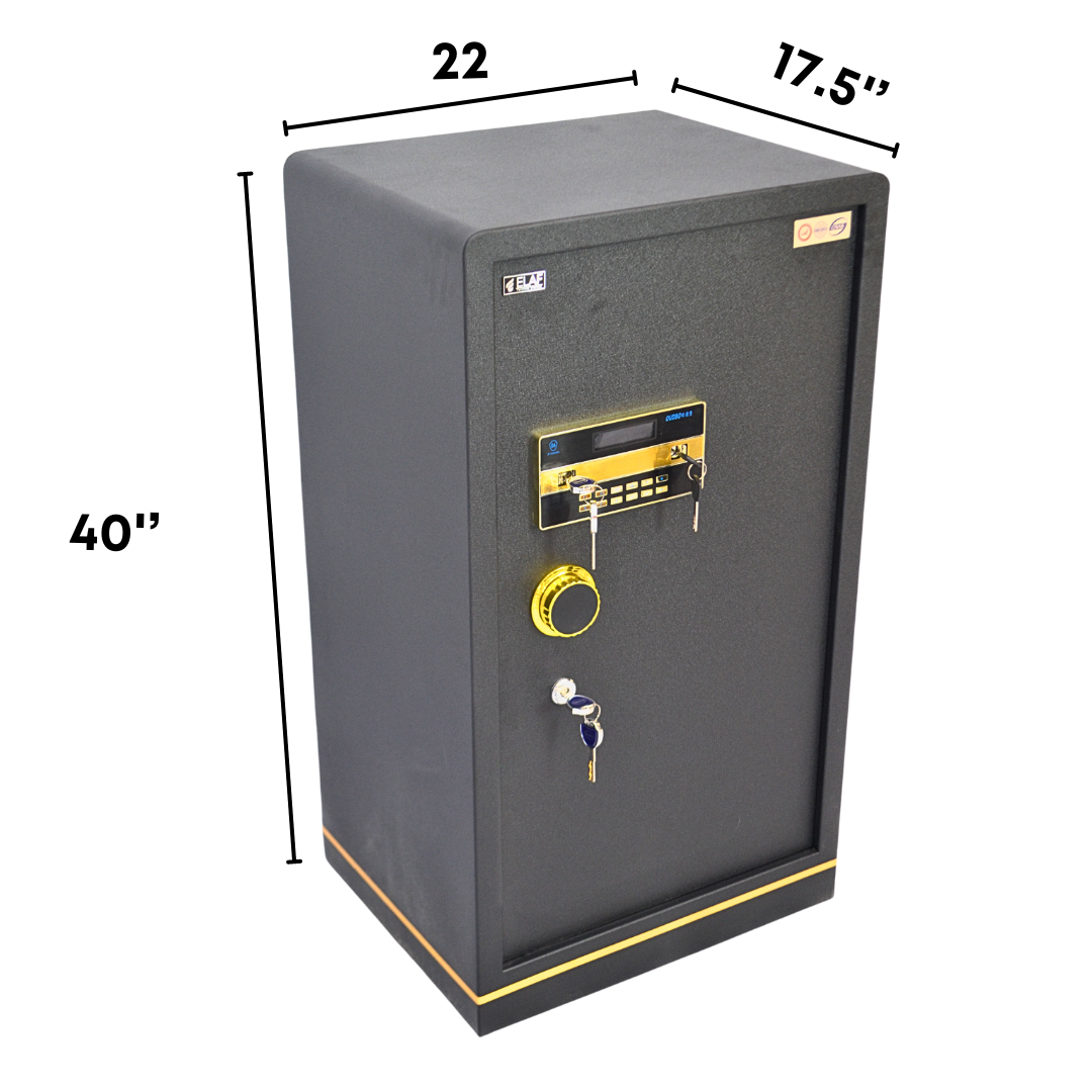 ELAF DIGITAL SAFETY LOCKER (FT-L1000) Black Furnitex Limited