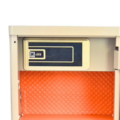 ELAF FINGERPRINT SAFETY LOCKER (FT-F1000) White - best office chair in bangladesh,  executive chair for office, childs table and chair set, Gaming Chair, Digital Safety Locker, Bar Stool, leather boss chair, Restaurant Chair, Large Antique Wall Mirror -Furnitex Limited