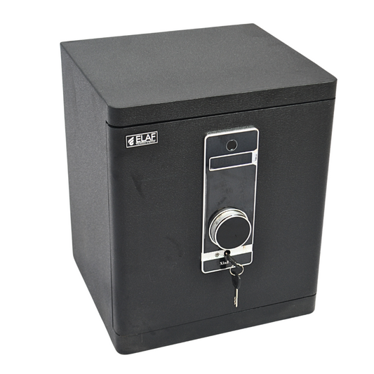 ELAF FINGERPRINT SAFETY LOCKER (FT-F450) Black Furnitex Limited