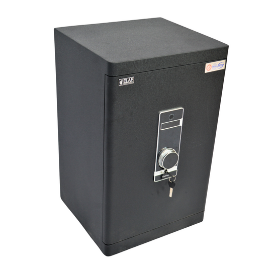 ELAF FINGERPRINT SAFETY LOCKER (FT-F700) Black Furnitex Limited