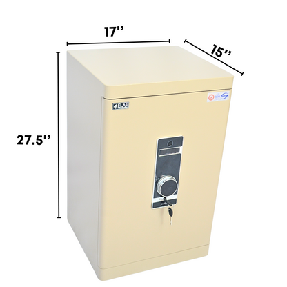 ELAF FINGERPRINT SAFETY LOCKER (FT-F700) White - best office chair in bangladesh,  executive chair for office, childs table and chair set, Gaming Chair, Digital Safety Locker, Bar Stool, leather boss chair, Restaurant Chair, Large Antique Wall Mirror -Furnitex Limited