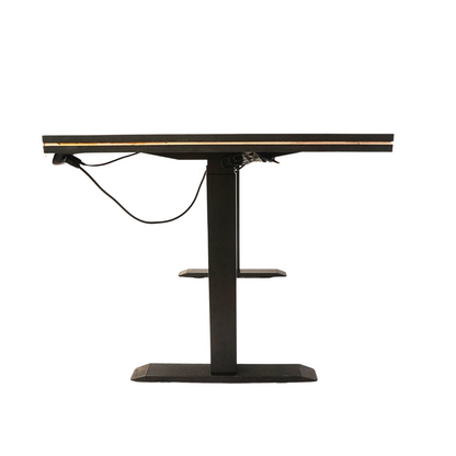 Electric Height-Adjustable Elevating Desk (FT-Y100) Black Brown Top - best office chair in bangladesh,  executive chair for office, childs table and chair set, Gaming Chair, Digital Safety Locker, Bar Stool, leather boss chair, Restaurant Chair, Large Antique Wall Mirror -Furnitex Limited