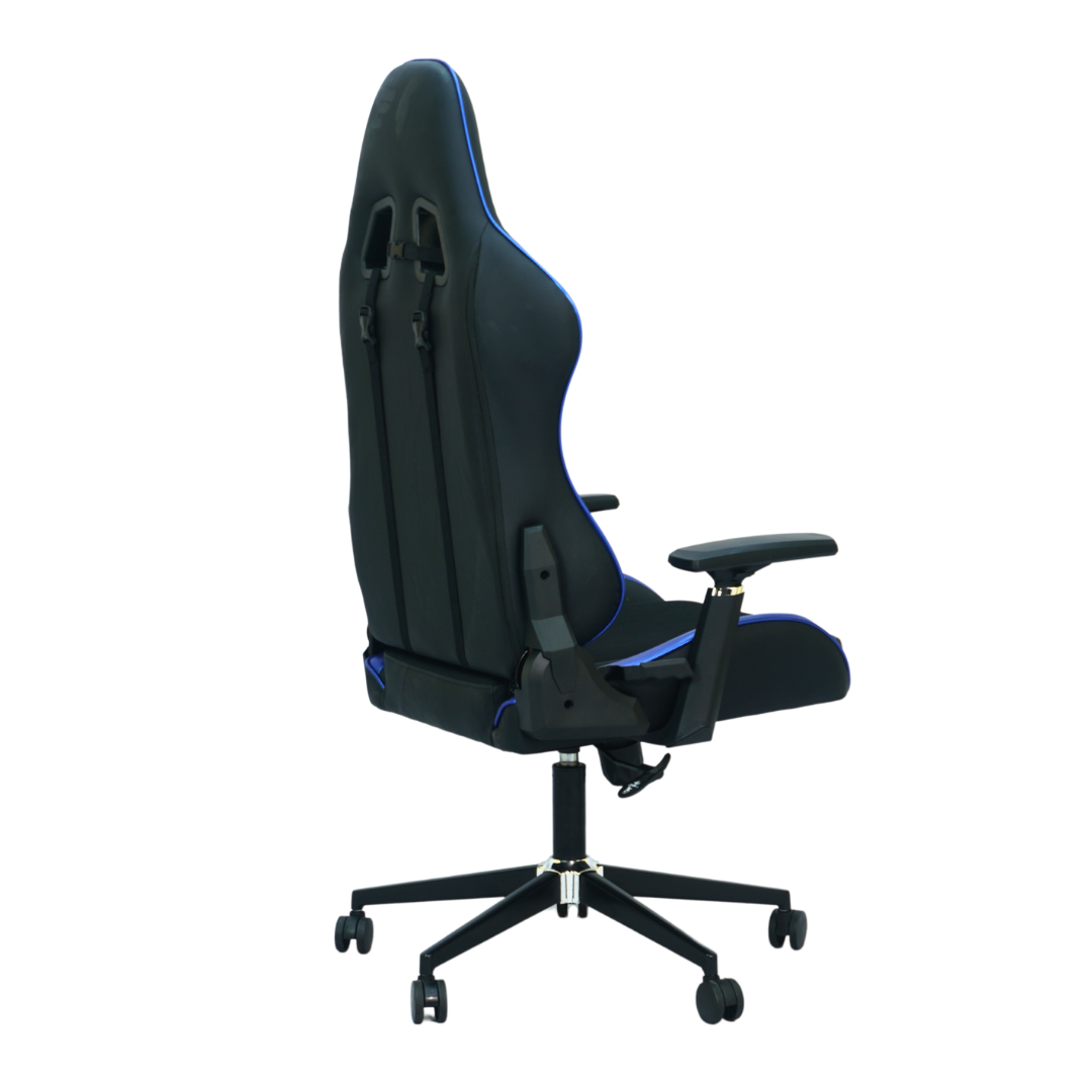 Best Gaming Chair Back Right Side View (FT-G3 )Glossy Blue