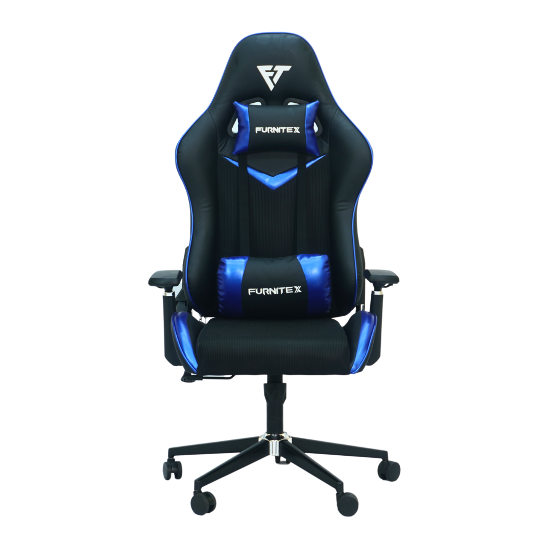 Best Gaming Chair Front View (FT-G3 )Glossy Blue