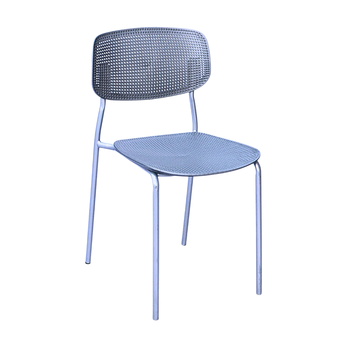 Plastic Ace Restaurant Chair (FT-PCC04) Gray Furnitex Limited