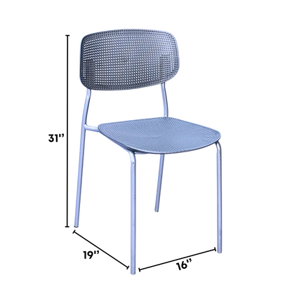 Plastic Ace Restaurant Chair (FT-PCC04) Gray - best office chair in bangladesh,  executive chair for office, childs table and chair set, Gaming Chair, Digital Safety Locker, Bar Stool, leather boss chair, Restaurant Chair, Large Antique Wall Mirror -Furnitex Limited