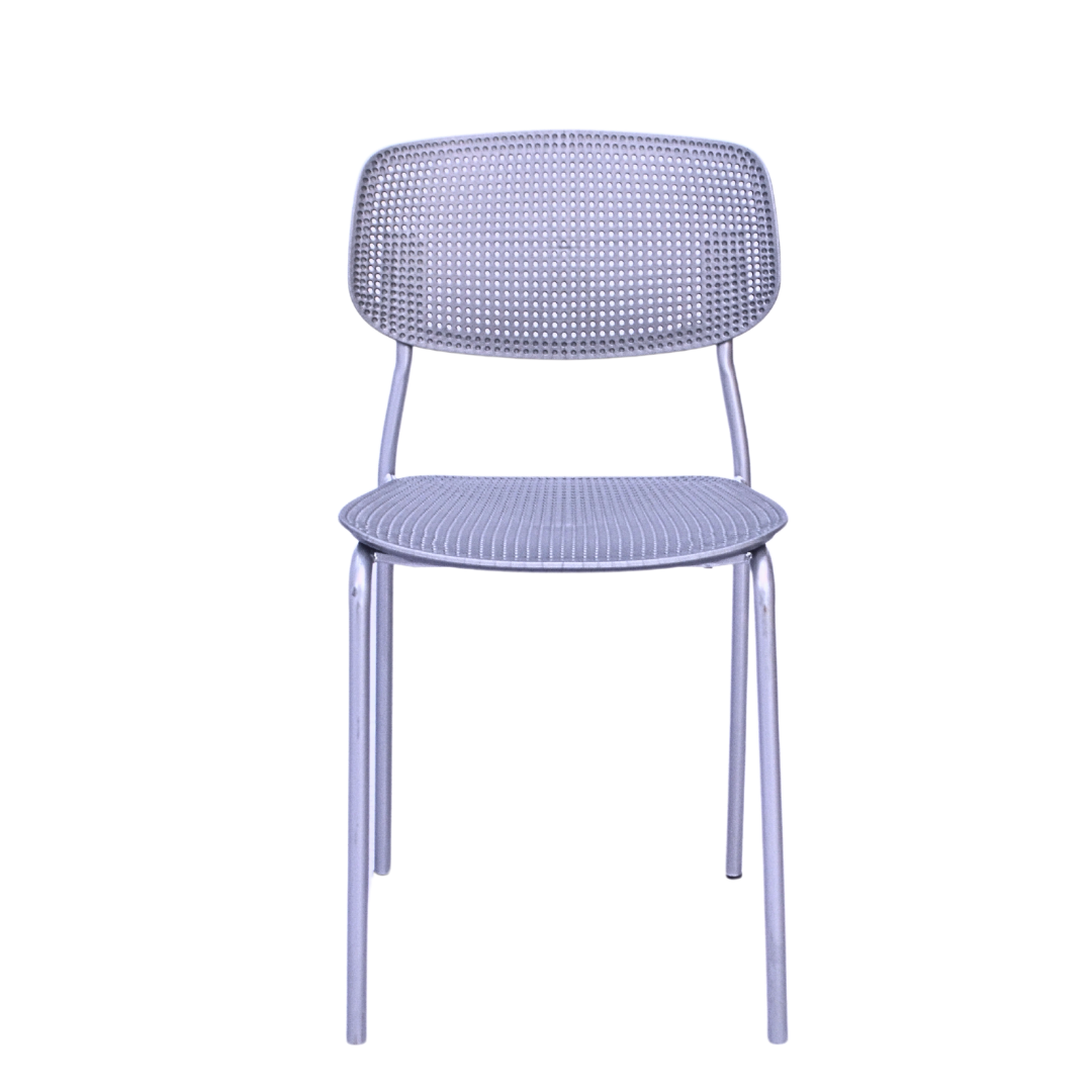 Plastic Ace Restaurant Chair (FT-PCC04) Gray Furnitex Limited