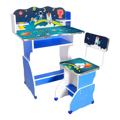 Baby Study Table And Chair (FT- BST06) - best office chair in bangladesh,  executive chair for office, childs table and chair set, Gaming Chair, Digital Safety Locker, Bar Stool, leather boss chair, Restaurant Chair, Large Antique Wall Mirror -Furnitex Limited