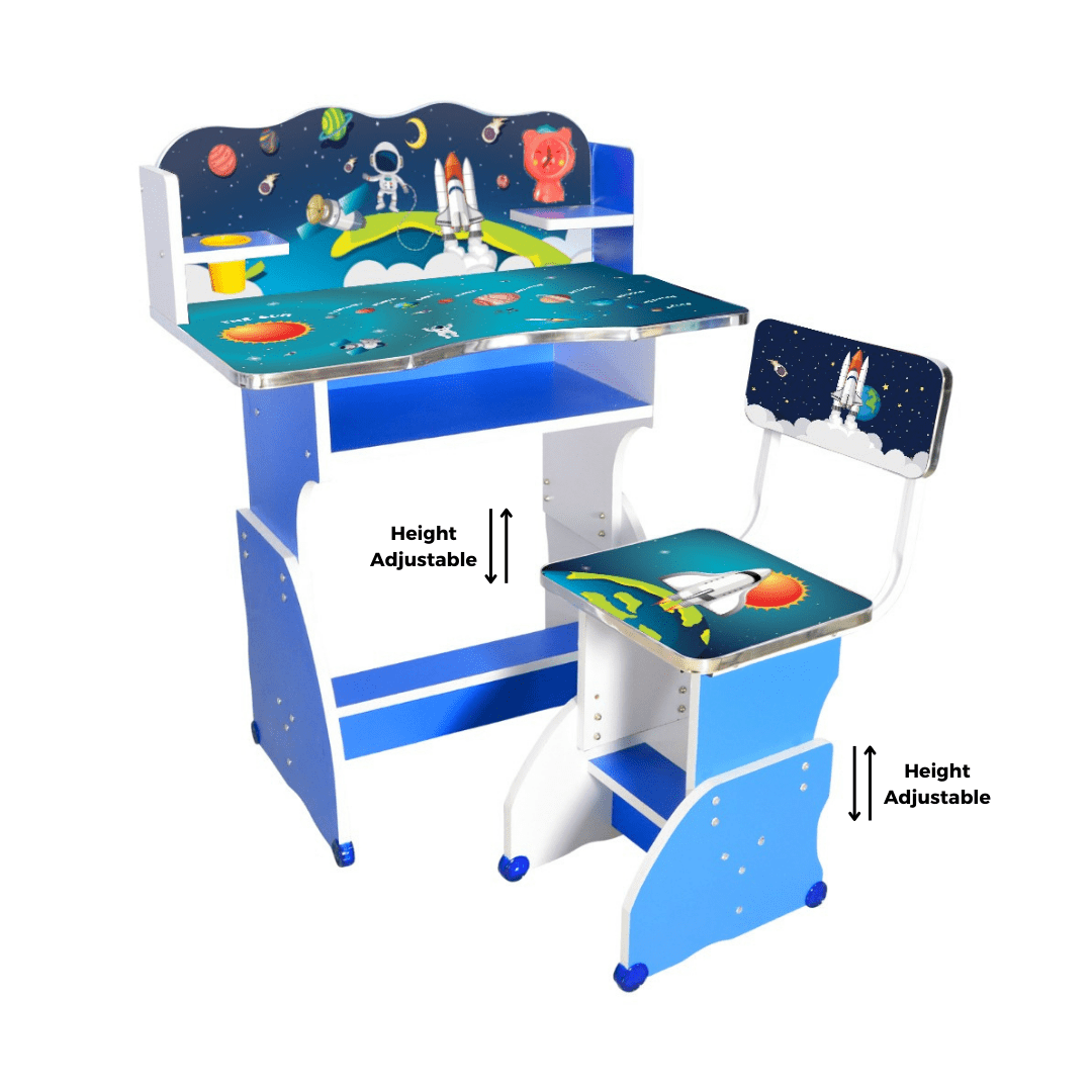 Enhance Your Child s Room with the Blue Baby Study Table Set Furnitex Limited