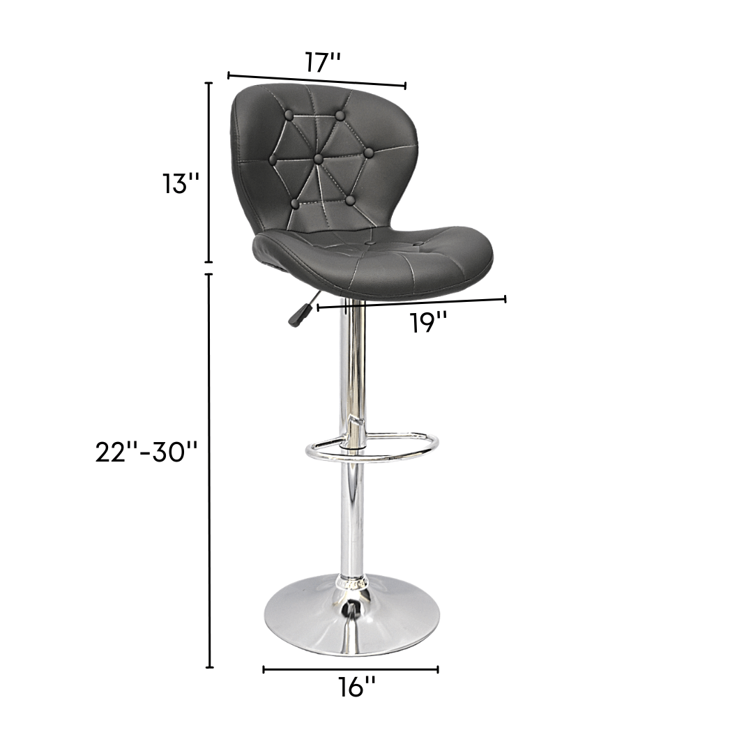 Bar Stool (FT-BS376) Black.