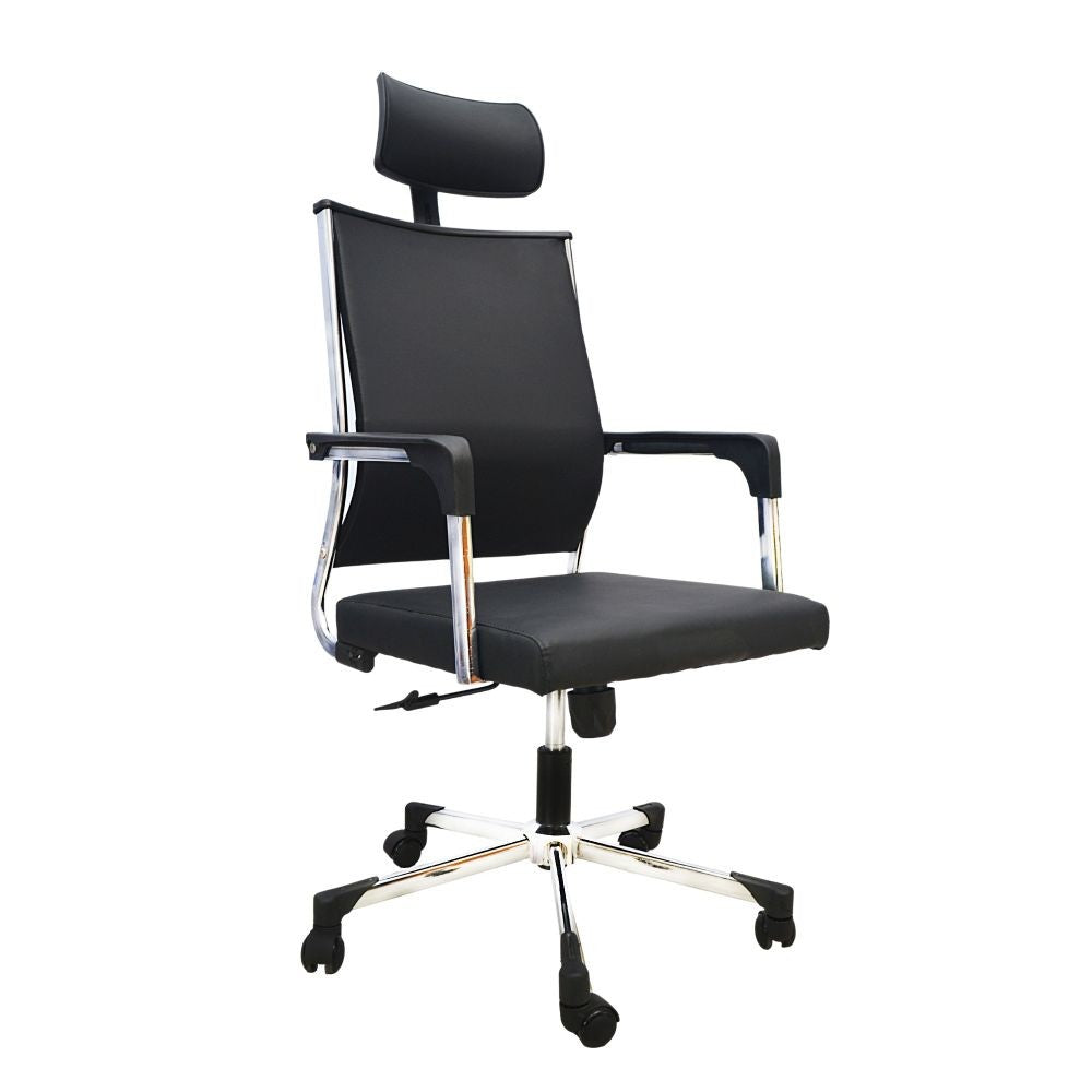 Hydraulic Office Chair (FT-H107) Black Furnitex Limited