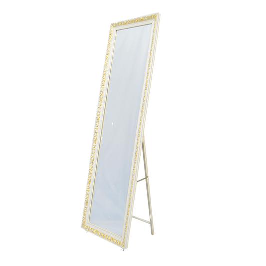 Magnificent Large Antique Wall Mirror (FT-WM02) White Furnitex Limited