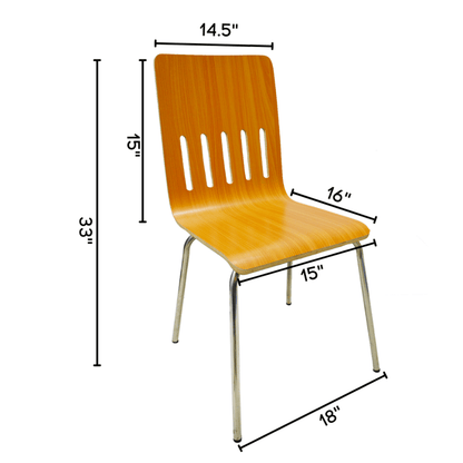 Restaurant Chair (FT-H19) Brown - best office chair in bangladesh,  executive chair for office, childs table and chair set, Gaming Chair, Digital Safety Locker, Bar Stool, leather boss chair, Restaurant Chair, Large Antique Wall Mirror -Furnitex Limited