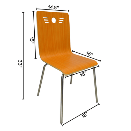 Restaurant Chair (FT-H20) Brown - best office chair in bangladesh,  executive chair for office, childs table and chair set, Gaming Chair, Digital Safety Locker, Bar Stool, leather boss chair, Restaurant Chair, Large Antique Wall Mirror -Furnitex Limited