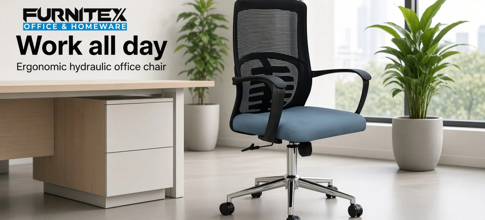 Furnitex ergonomic hydraulic office chair