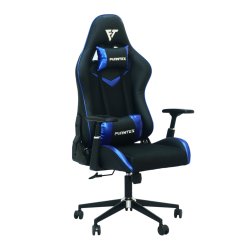 FURNITEX - Gaming Chair with 4D Armrest (FT-G2 ) Glossy Blue - Gaming Chair | Furnitex