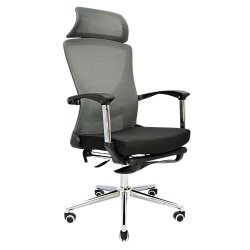 Executive Office Chair (FT-6067) Gray - Office Chair | Furnitex