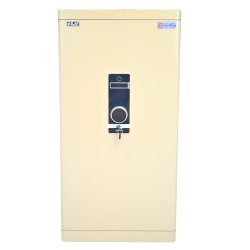 ELAF FINGERPRINT SAFETY LOCKER (FT-F1000) White - Safety Locker | Furnitex