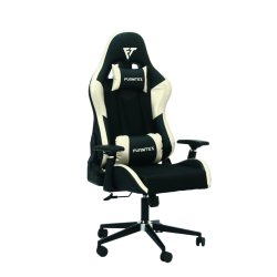 FURNITEX - Gaming Chair with 4D Armrest (FT-G1) Glossy Off White - Gaming Chair | Furnitex