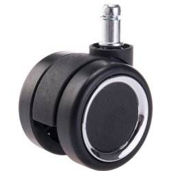 Caster Wheels for High Lever Office Chair 60mm PU Soft Noise Free x5 - Chair Accessories | Furnitex
