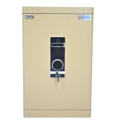 ELAF FINGERPRINT SAFETY LOCKER (FT-F700) White - Safety Locker | Furnitex