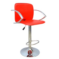 Bar stool ( FT-B214 ) Red - Bar Stools | Furnitex