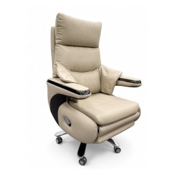 Wavex Electric Massage Boss Chair (AR13) Beige - Boss Chair | Furnitex