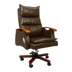 Comfortable Luxury Boss Chair (FT-H665) Brown - Boss Chair | Furnitex