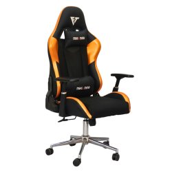 Gaming Chair Megamind with 4D Armrest (FT-G1)Glossy Orange - Gaming Chair | Furnitex